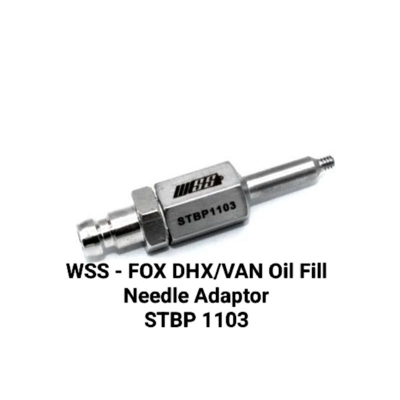 Fox Float X2 Fox DHX Fox Van Oil Fill Needle Adaptor WSS STBP1103 Alat Bleeding Oil Rearshock Fox