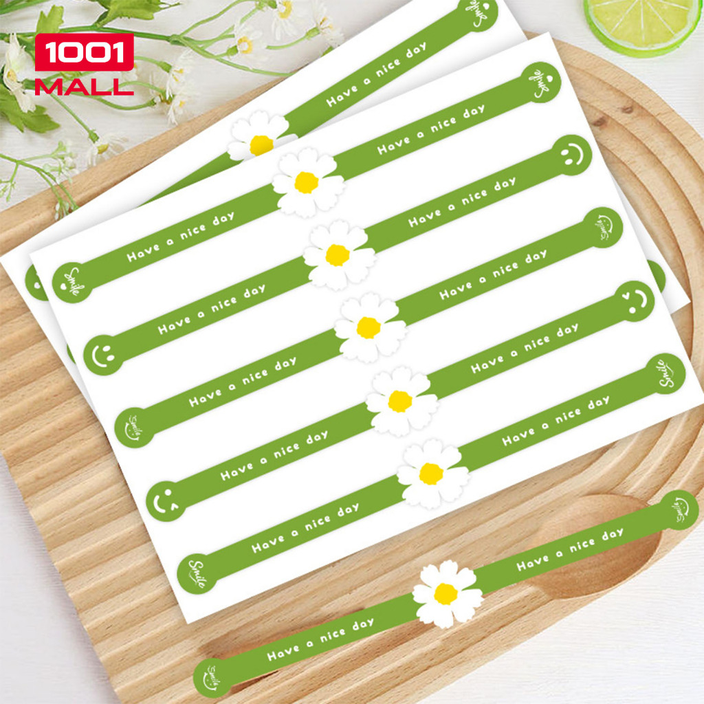 

50pcs Stiker Label Have A Nice Day