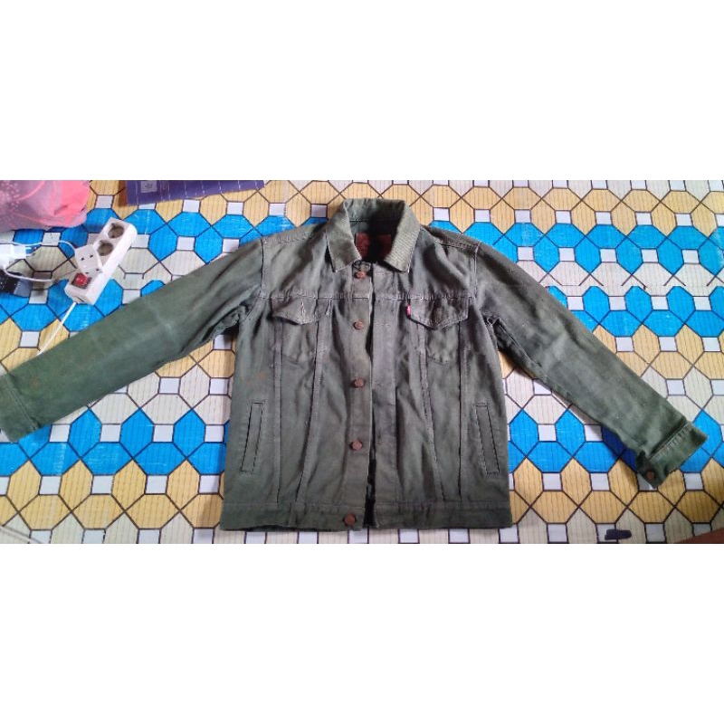 jaket denim second