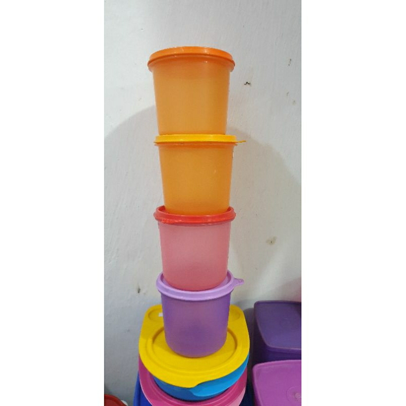 SECOND Tupperware toples kecil compact