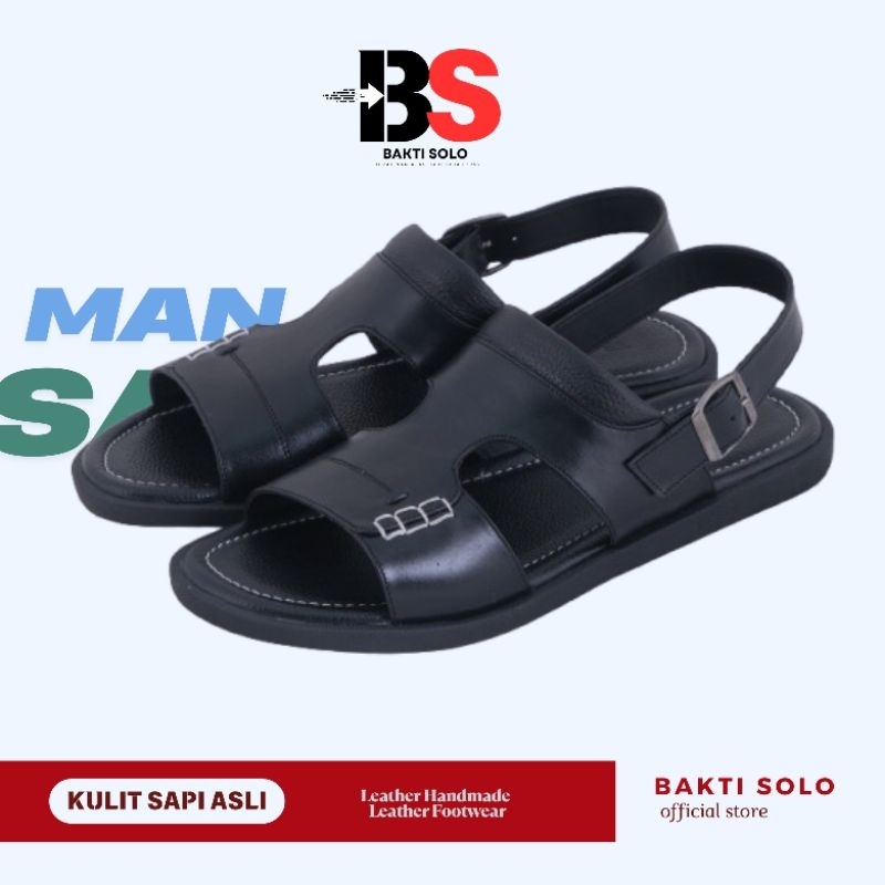 BAKTI SOLO - SEPATU SANDAL KULIT PRIA MURAH & BERKUALITAS
