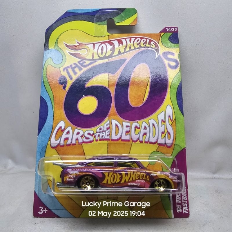 Hot wheels 60 cars of decades 65 Volkswagen VW fastback