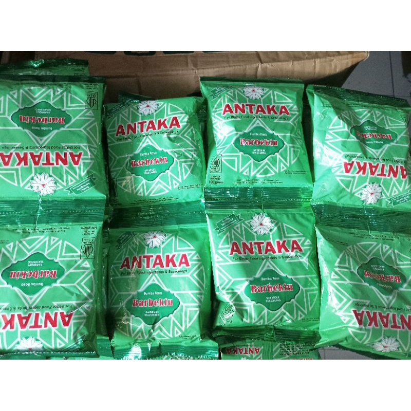 

[KHUSUS PROMO] Bumbu BBQ Antaka Renceng 100g x 10 Exp : Bulan 12 2025