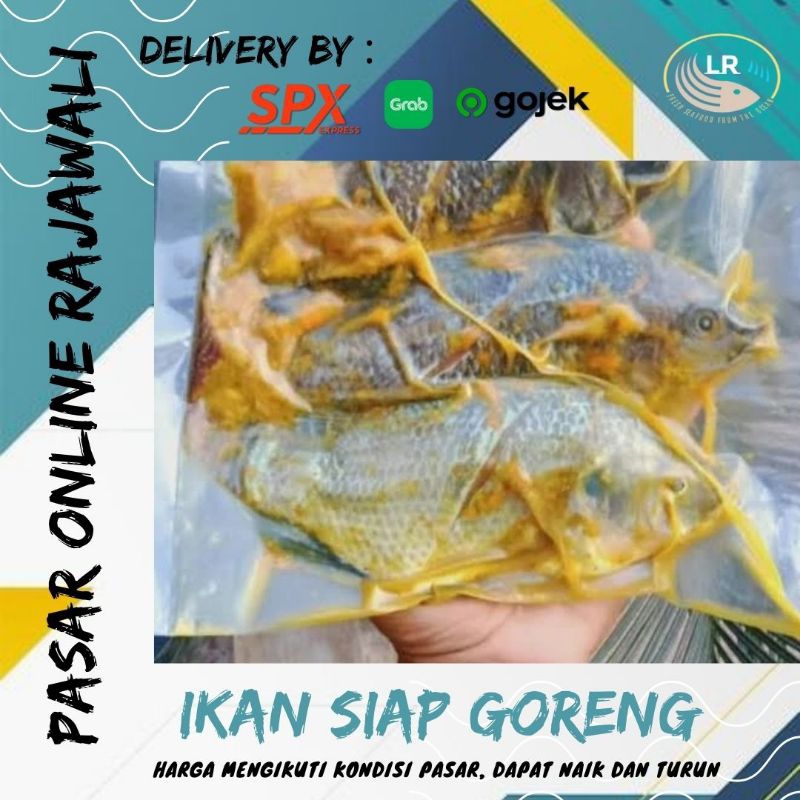 

Ikan siap goreng