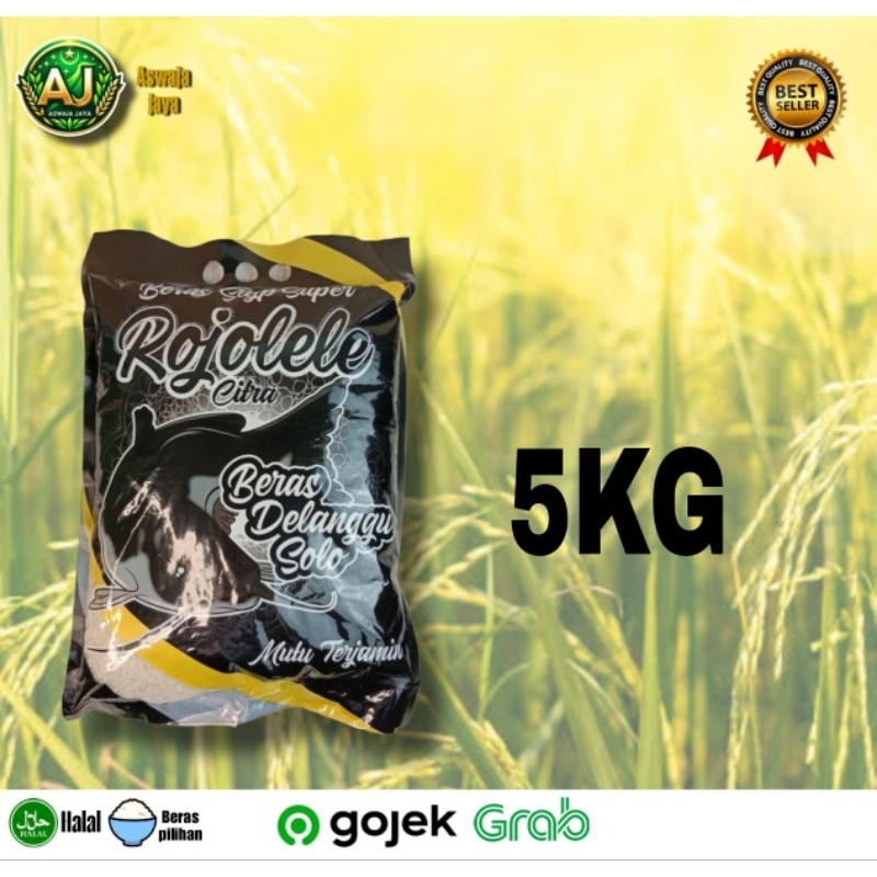 

Beras Rojolele Delanggu solo 5KG - premium
