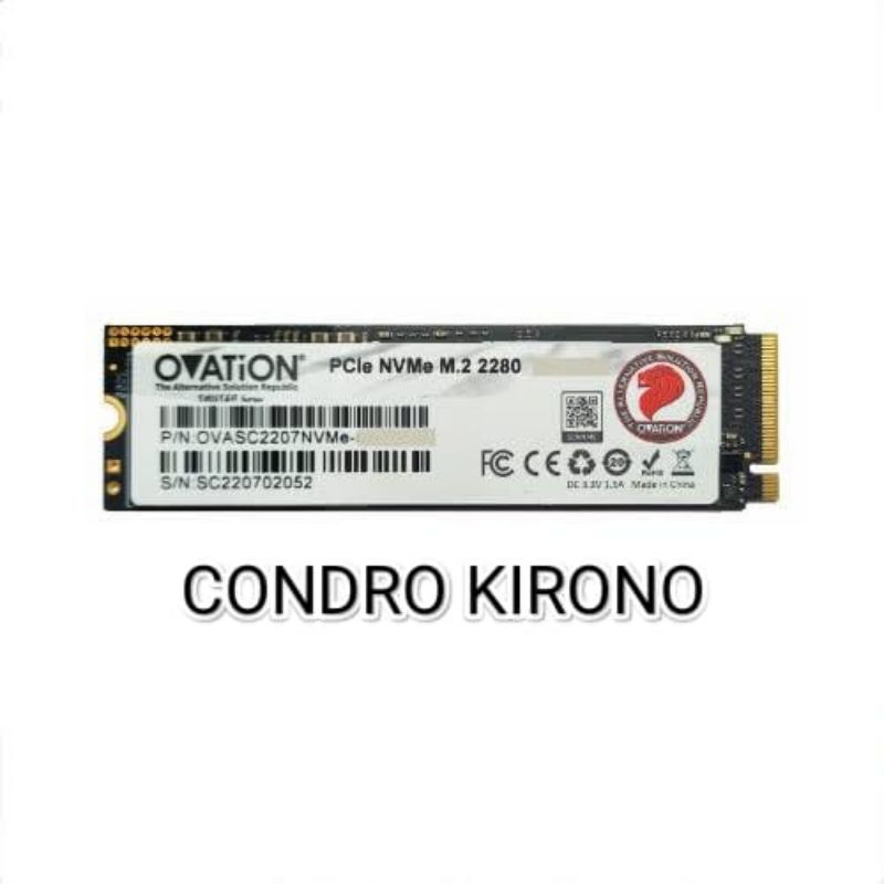 SSD NVME OVATION