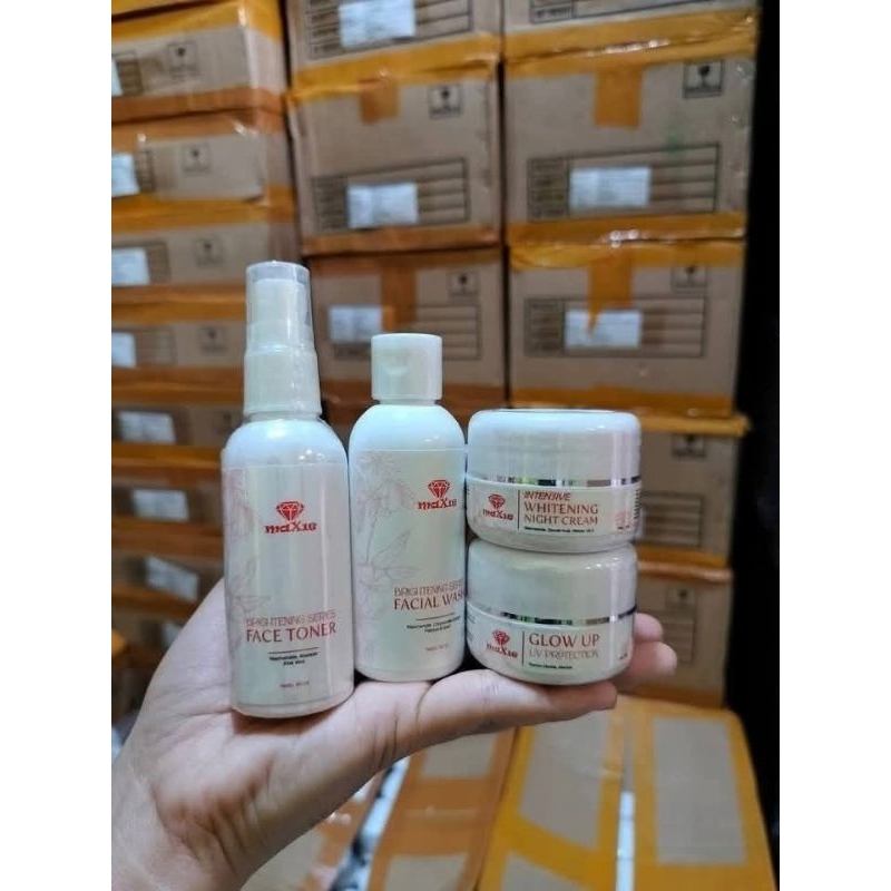 [COD]NEW PAKET MAXIE GLOW[PEMUTIH GLOWING WAJAH]DIJAMIN ASLI 100%ORIGINAL