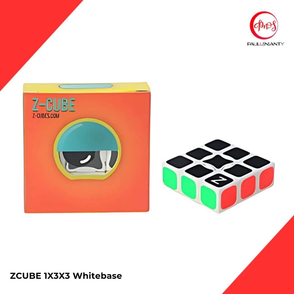 Cube Puzzle 1x3x3 Z-Cube 1x3x3 Whitebase ORIGINAL