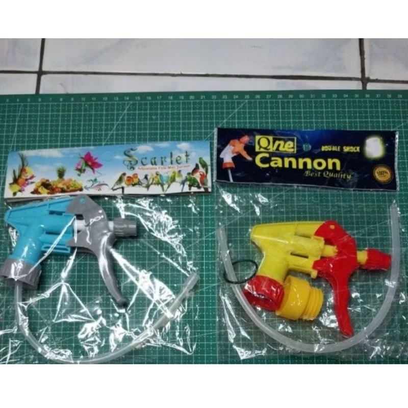 kepala semprotan  scarlet & mochida Doble piston kaca film