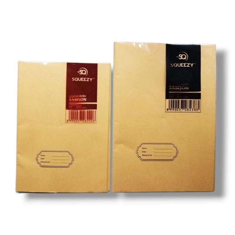 

Sampul Buku Tulis Coklat ukuran Boxy/Kwarto (1 pack)