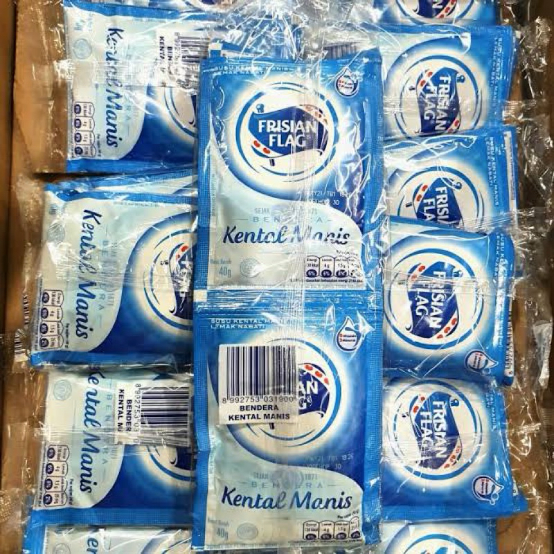 

SUSU KENTAL MANIS BENDERA SASET FRISIAN FLAG PER DUS ISI 120 SACHET