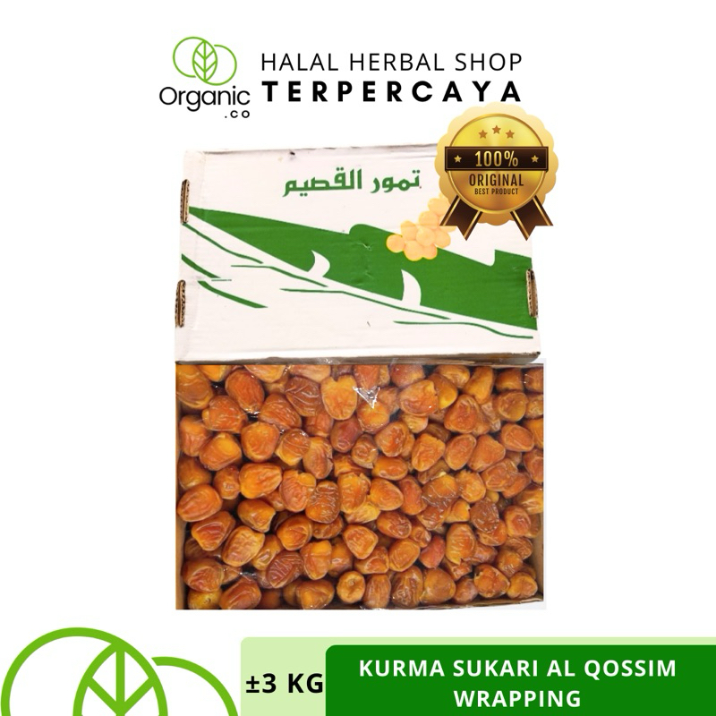 

Kurma Sukari DUS 3 KG | Kurma Sukari Al Qossim | Oleh oleh Haji Umroh