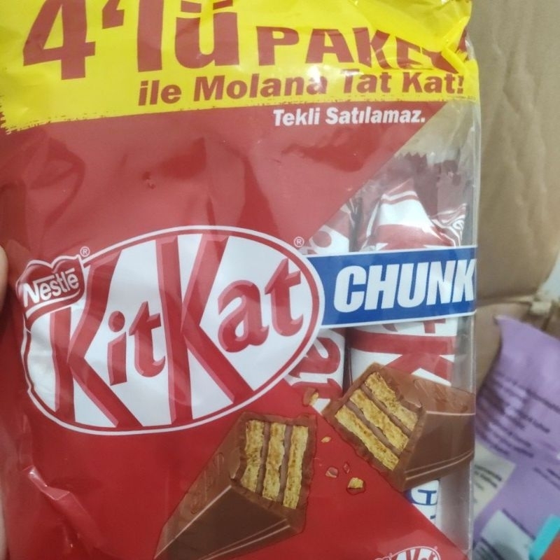 

coklat kit Kat 4 piece