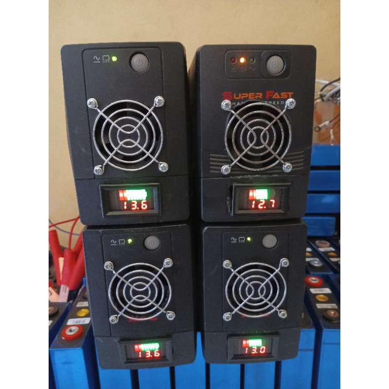 UPS 650VA atau 300Watt Modif Timer dan Fan aki external