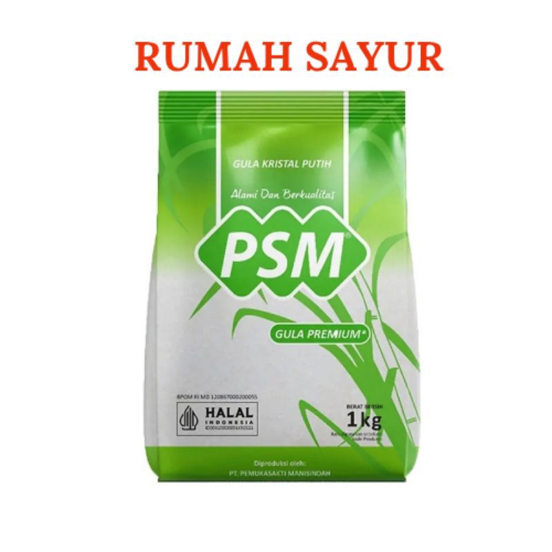 

Gula Pasir PSM 1kg