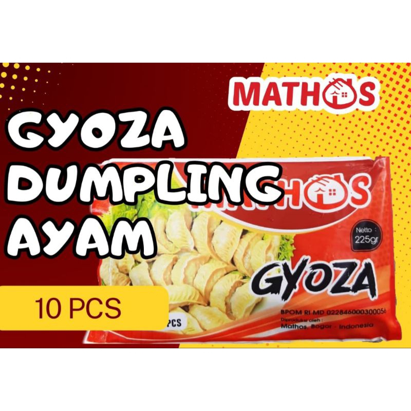 

GYOZA AYAM ISI 10 Pcs