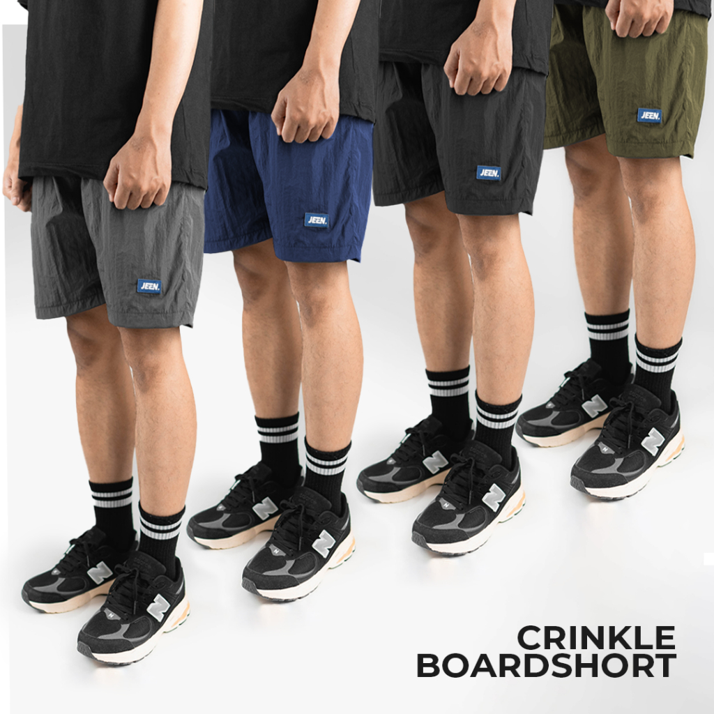 JEEN | Samyd Boardshort Kolor Pria / Celana Pendek Kolor Parasut Santai