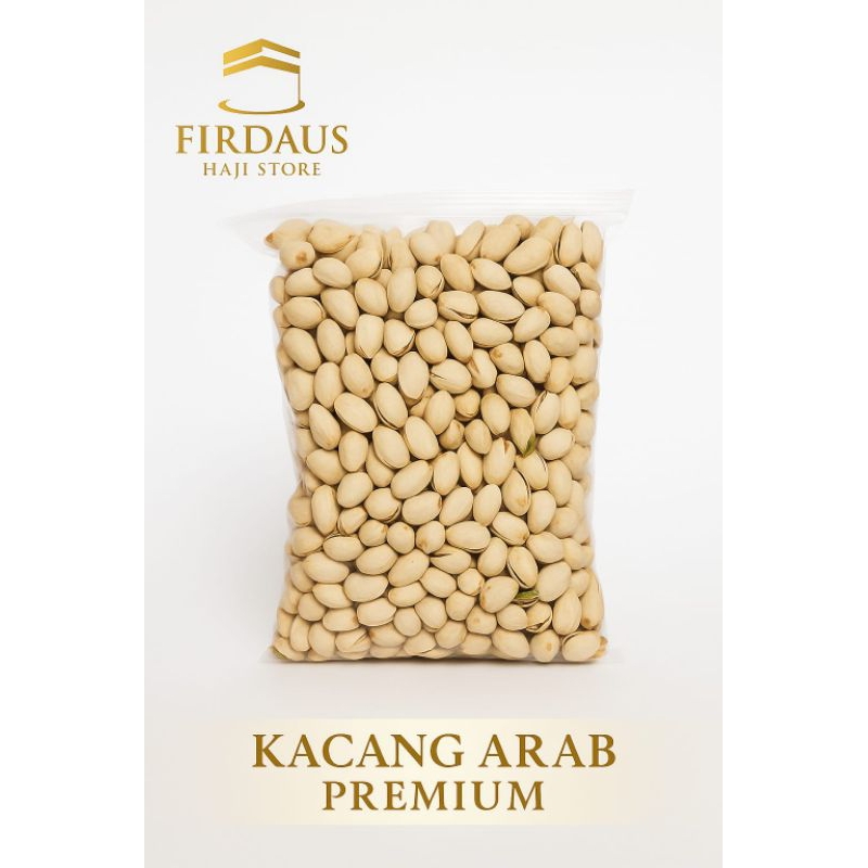 

Kacang Arab Pistachio Panggang 1Kg | Kacang Arab Premium Renyah | Cemilan Sehat - Firdaus Haji Store