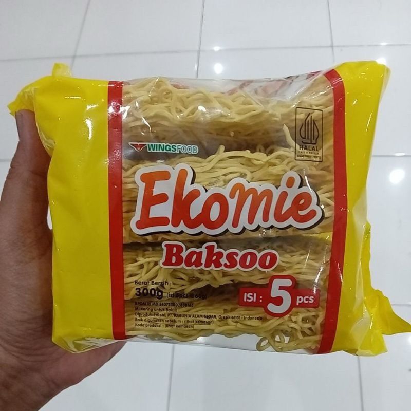 

MIE KERING EKO MIE BAKSO NIKMAT HEMAT ISI 5 KEPING Murce