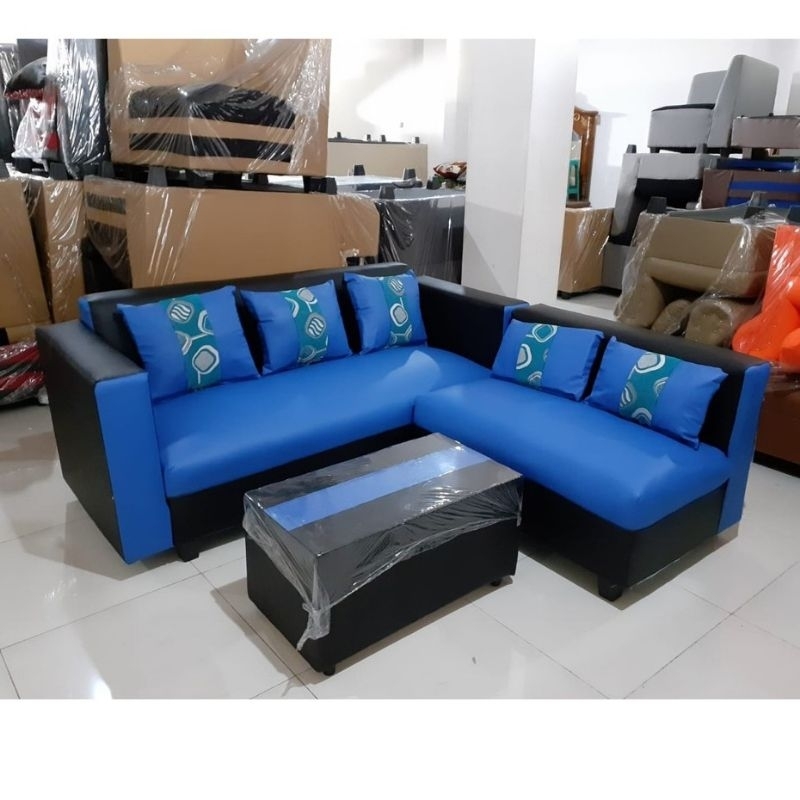 Sofa L putus oscar/kulit sintetis