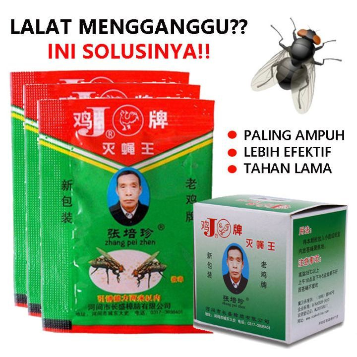Racun Lalat Serbuk / Racun Lalat Obat Ampuh Basmi Lalat - 1Pcs