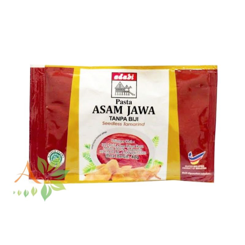 

Adabi Asam Jawa Tanpa Biji Sachet 40gr