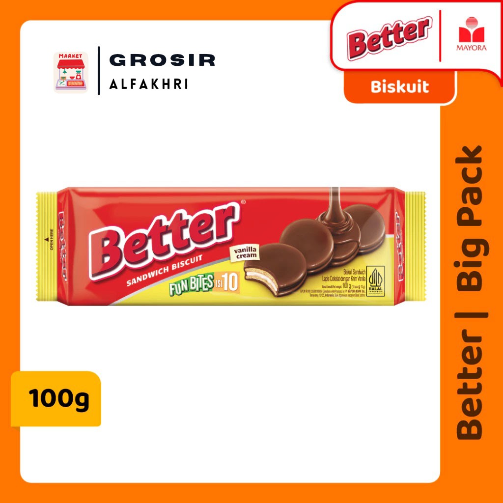 

BETTER FUN BITES BIG PACK 100GR