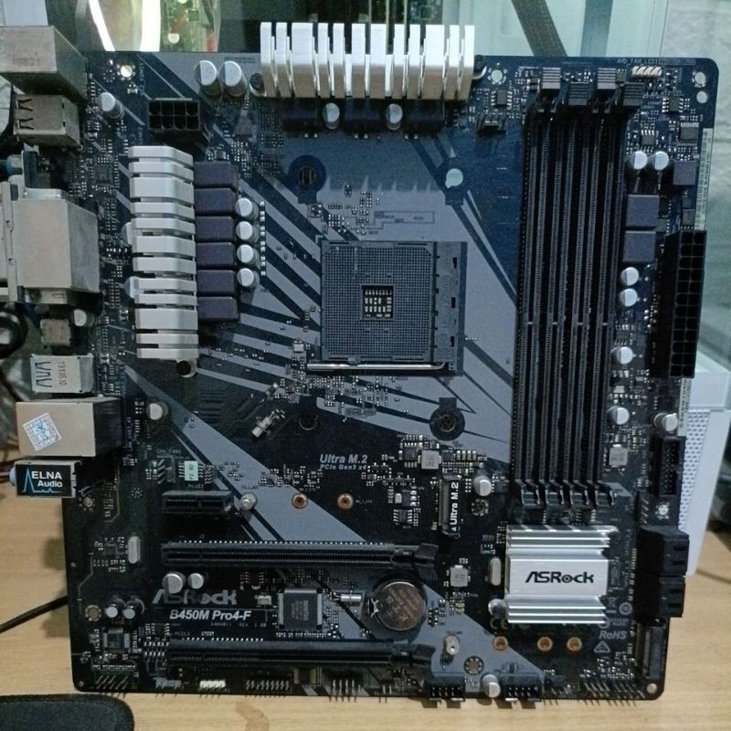 Motherboard ASRock B450M Pro4-F DDR4 minus