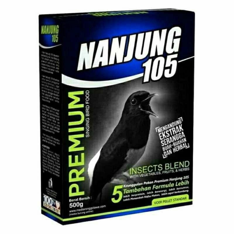 PAKAN BURUNG NANJUNG 105 VOER 100 GR