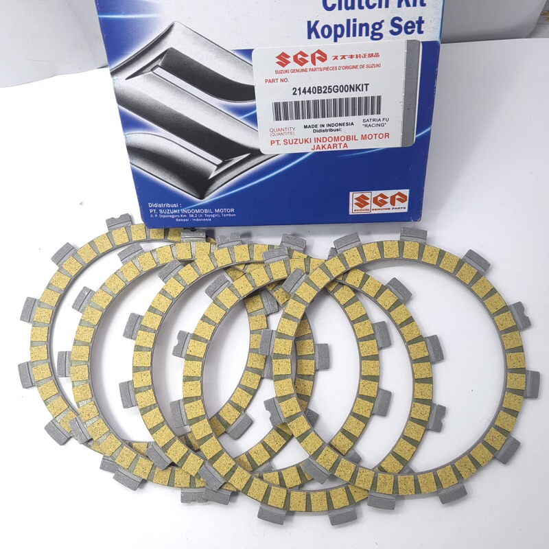 21440B25G00NKIT KAMPAS KOPLING ( Disk Clutth) Plat Kopling Plat Plate Friction Satria Fu 150 Old Sat