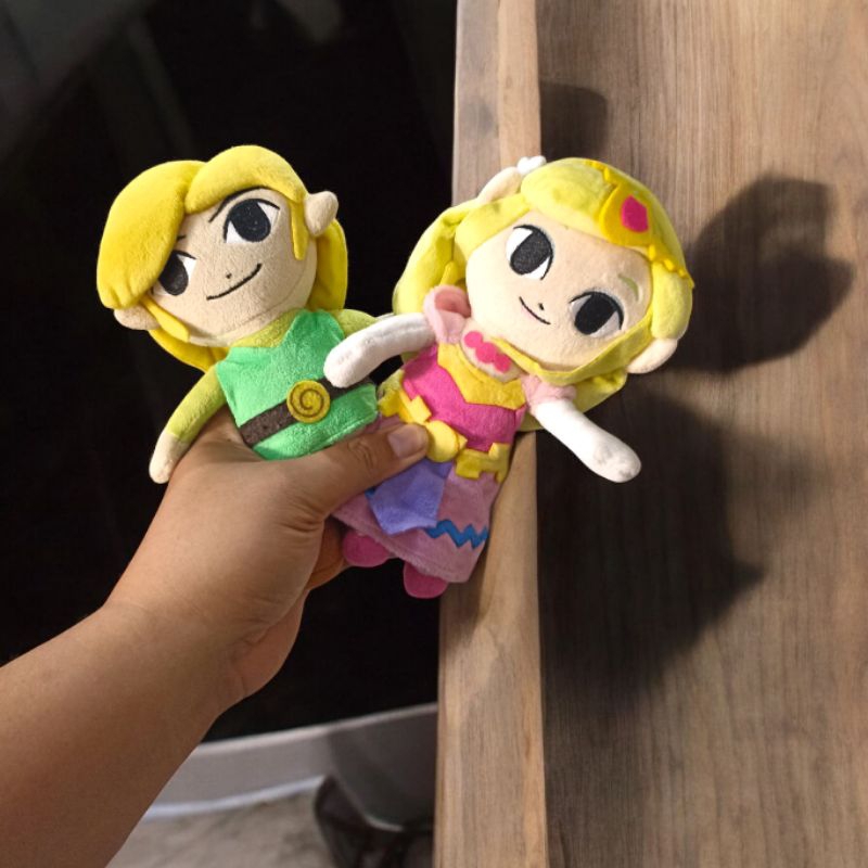 Boneka Game Plush Legend Of Zelda Link Zelda Princess Zelda Rare