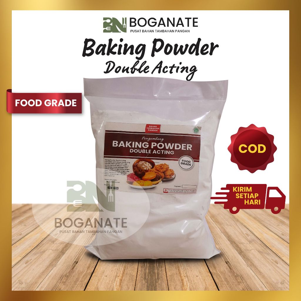 

Baking Powder Double Acting 1kg