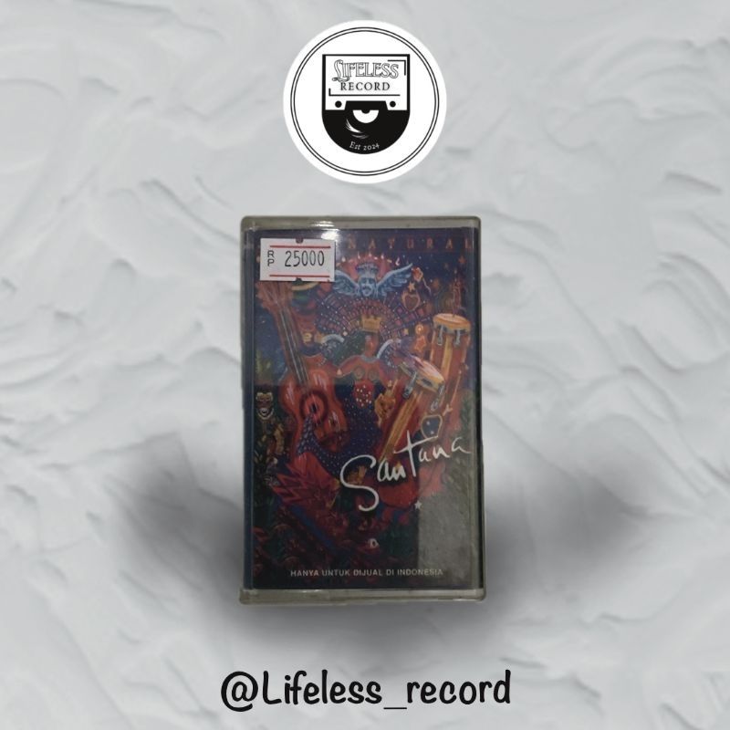 kaset pita santana