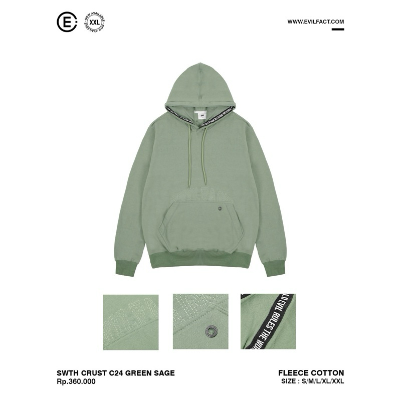 SWEATER C24 SAGE GREEN
