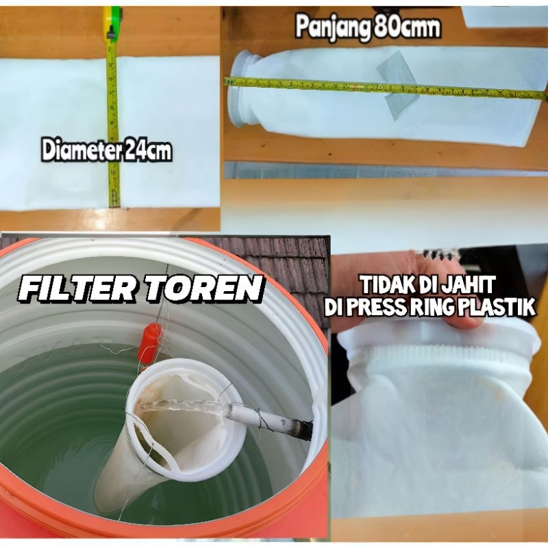 Filter Air Toren Saringan Pelampung Toren Saringan Air Saringan Air Gantung