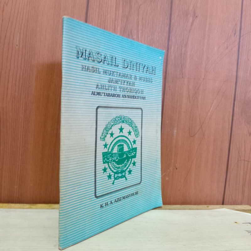 buku masail diniyah hasil muktamar &mubes jam'iyah