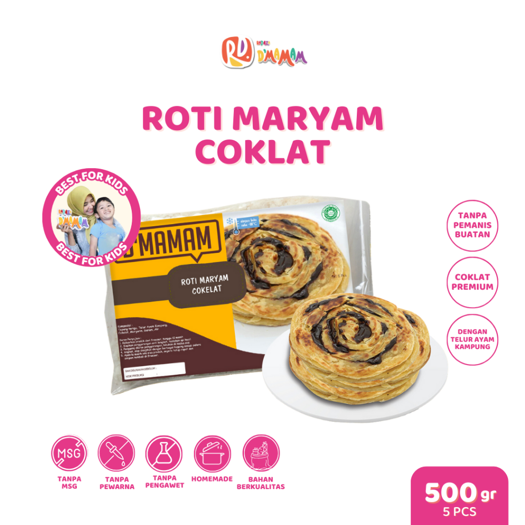 

DMAMAM SUKABUMI Roti Maryam Coklat 500g Homemade