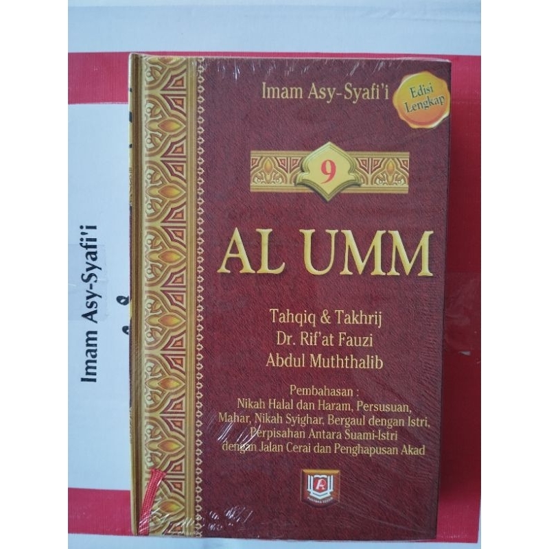 Kitab Terjemahan Al-Umm Jilid 9 Karya Imam Asy-Syafii ( ORIGINAL)