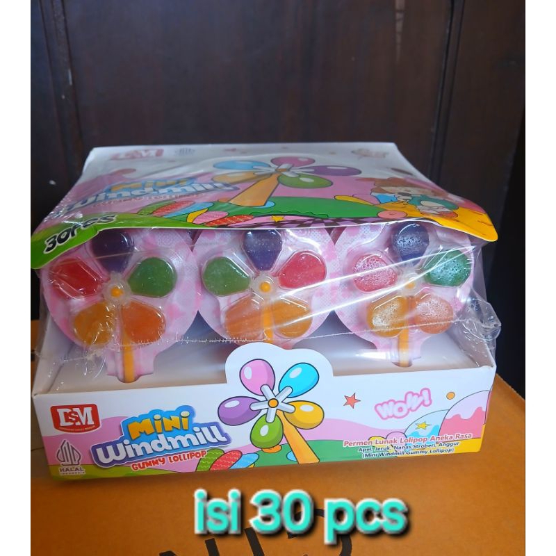 

permen lunak WINDMILL kipas isi 30 pcs