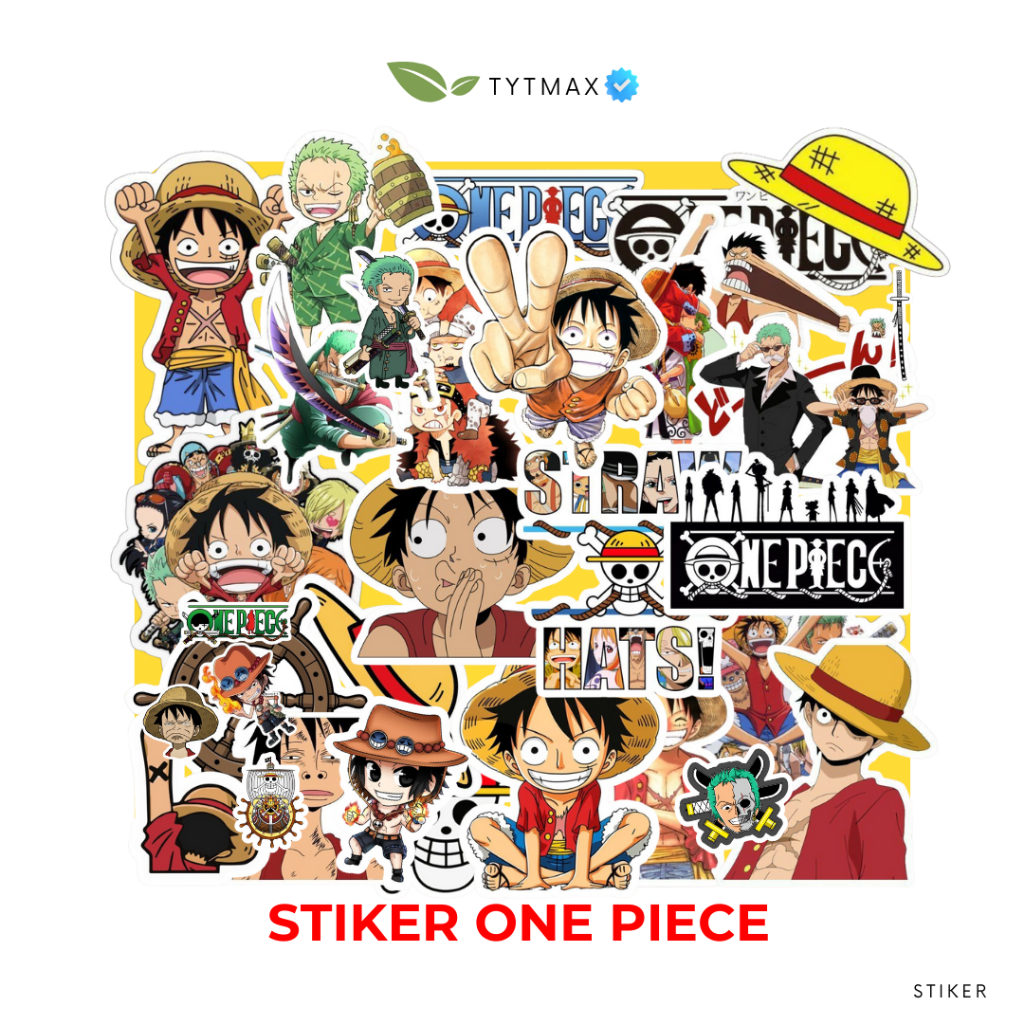 

STIKER ONE PIECE bahan Vynil | stiker tumblr | stiker koper | ONE PIECE EDISION
