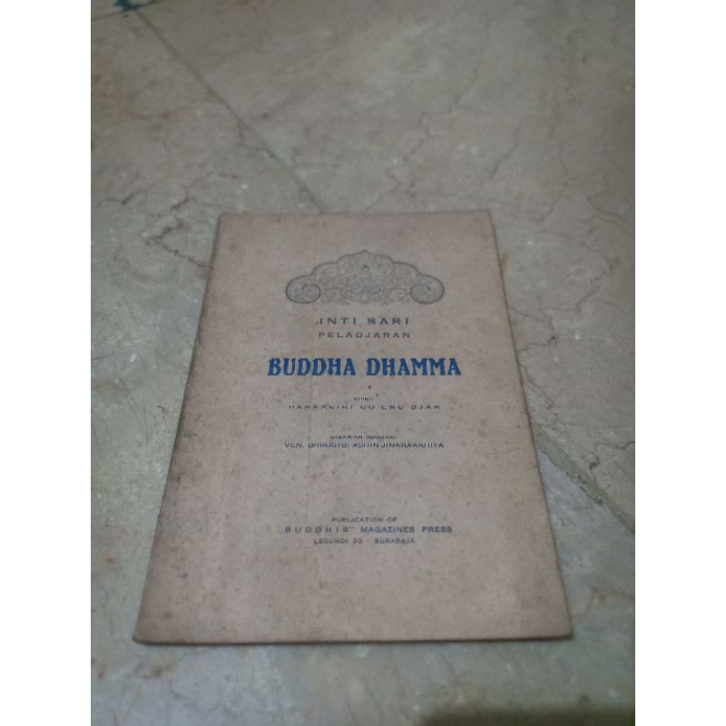 inti sari peladjaran Buddha Dhamma