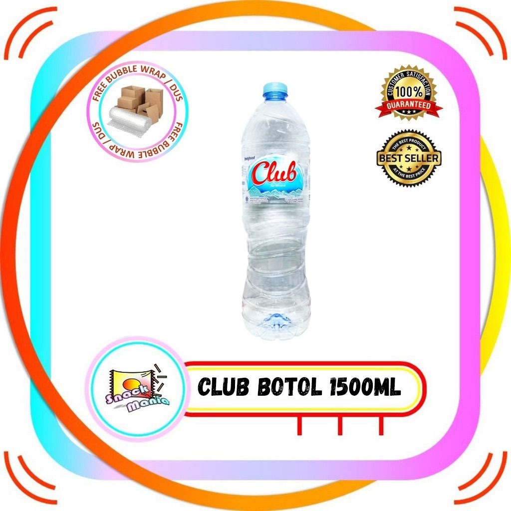 

Club Air Mineral ~ 1500 ml 1 Botol