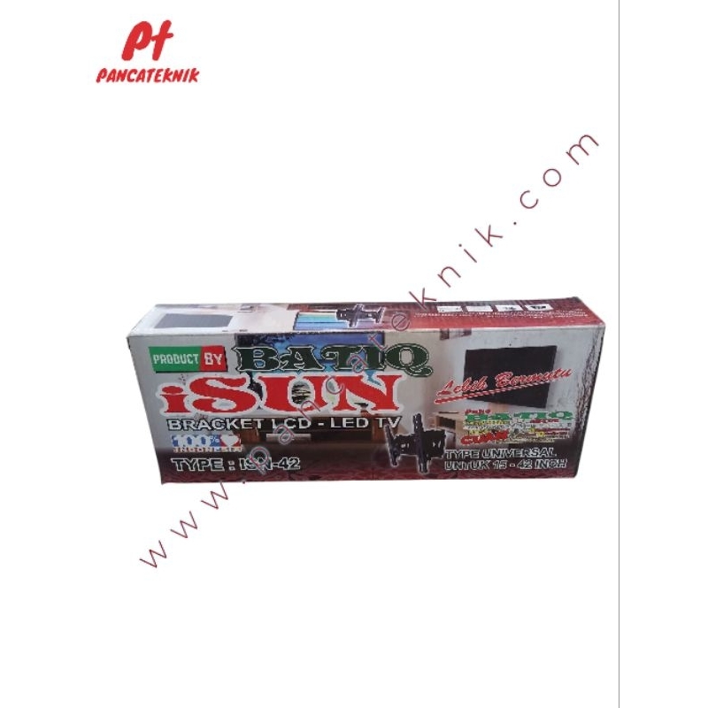 BERIKET TV LED 15-42 INCH|Dudukan tv dinding