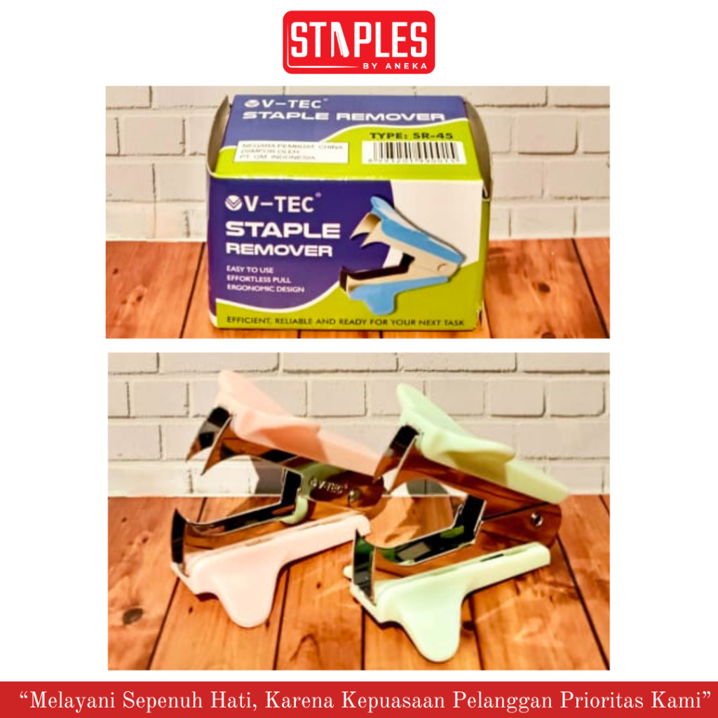 

Stapler Remover / Alat Pencabut Staples / Alat Pencabut Steker