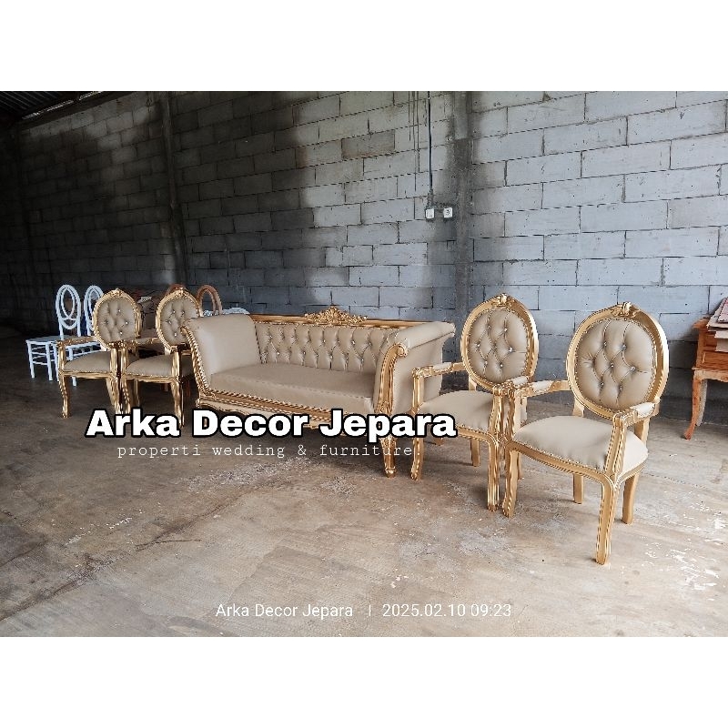 Kursi pelaminan / Kursi pelaminan minimalis / Kursi pengantin.