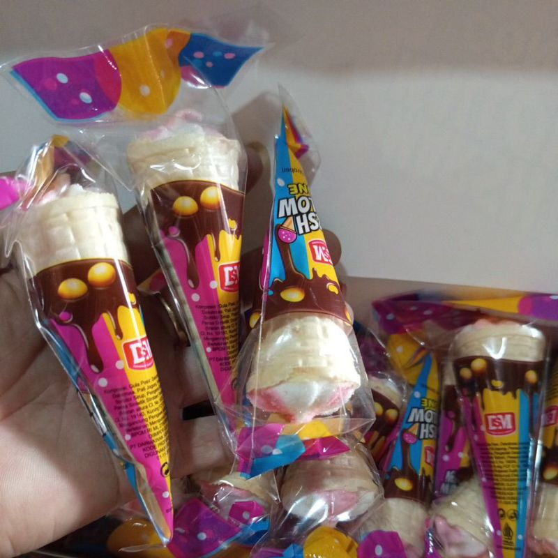 

Marshmellow Cone Paket 10 pcs