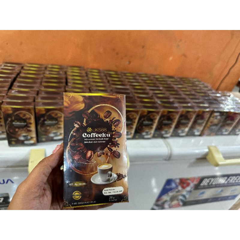 

COFFEEKU JKS88 ORI/ Coffeeku minuman kopi, gula dan krimer