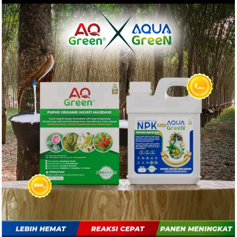PAKET AQ GREEN+AQUA GREEN Untuk Meningkatkan Bobot Dan Hasil,Pane Menyuburkan Tanah