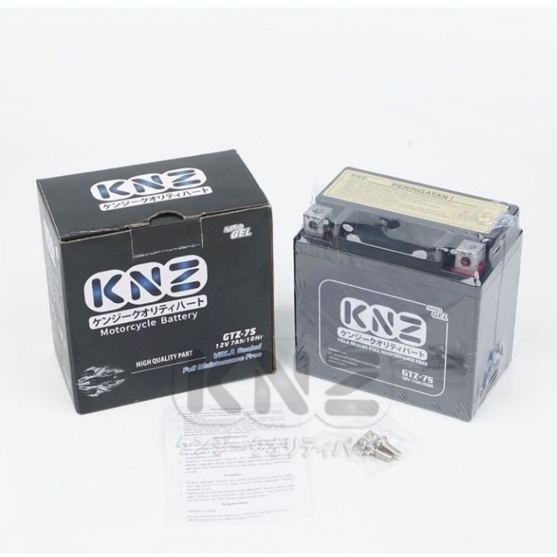 AKI KERING GTZ-7S 12V 7AH/10HR NANO GEL KNZ