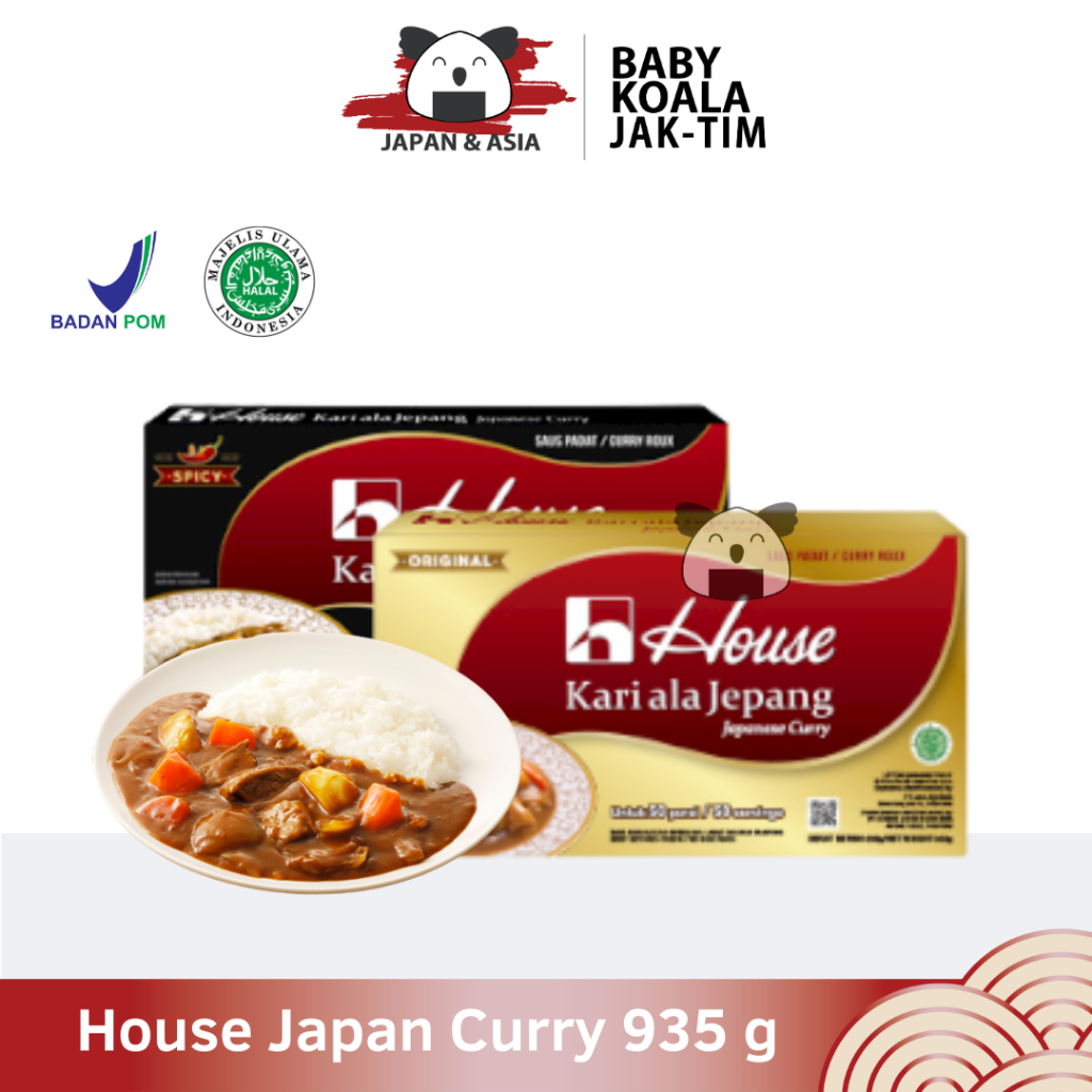 

HOUSE Japan Curry Kare Jepang 50 Porsi Halal │ Bumbu Kuah Kari Nasi - Jaktim